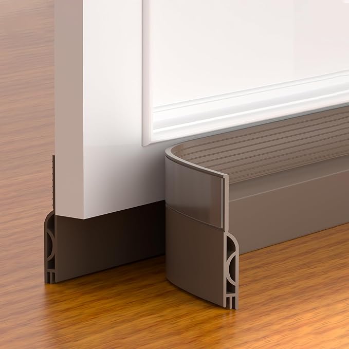 Door Draft Stopper, Adjustable Door Sweep by PUNDIN