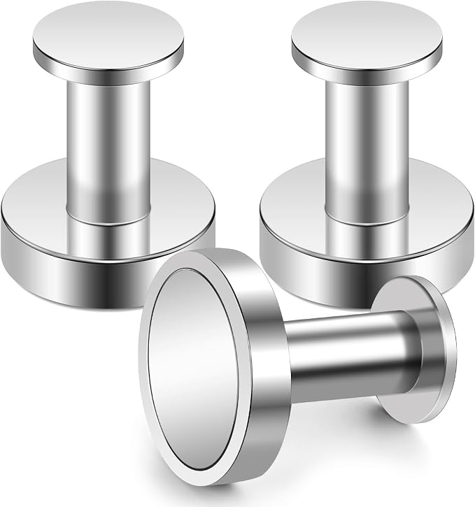 Buelkmag Magnetic Hooks for Cruise Cabins Strong Magnets Hooks Silver 150Lb by BUELKMAG