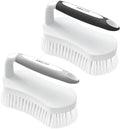 Scrub Brush for Cleaning Comfort Grip Bathtub Scrubber Stiff Bristles by Amazer