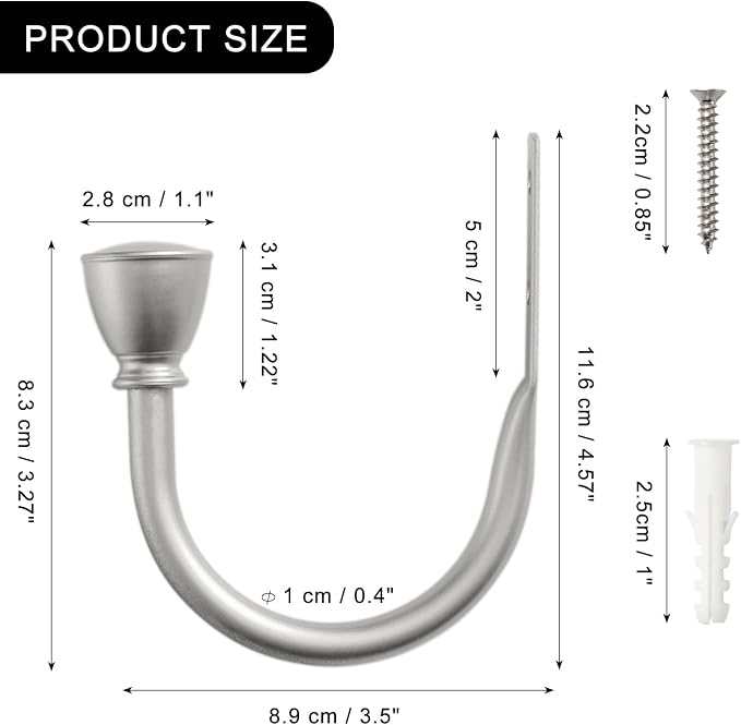 Metal Curtain Tiebacks - Image 5