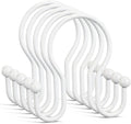 Shower Curtain Hooks, Stainless Steel Shower Curtain Hangers, Metal Shower by Goowin