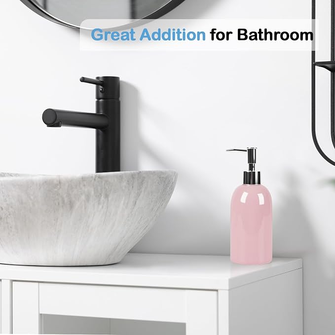 Natheeph Soap Dispenser for Bathroom/Kitchen Fill Hand Soap/Dish Soap, 14OZ | - Image 5