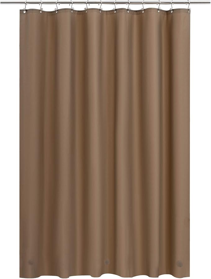 Barossa Design Brown Shower Curtain Liner Standard Size by BarossaDesign