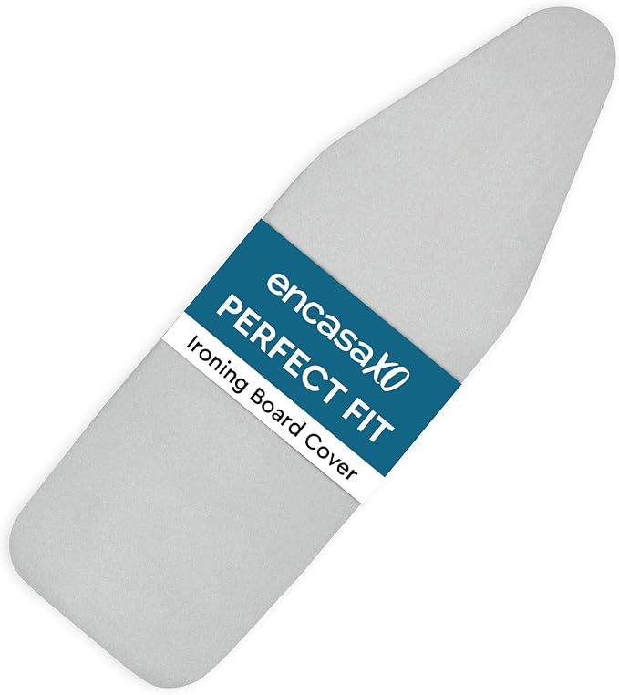 Encasa XO Ironing Board Cover and Pad, Heat Proof 54"x15" - Image 8