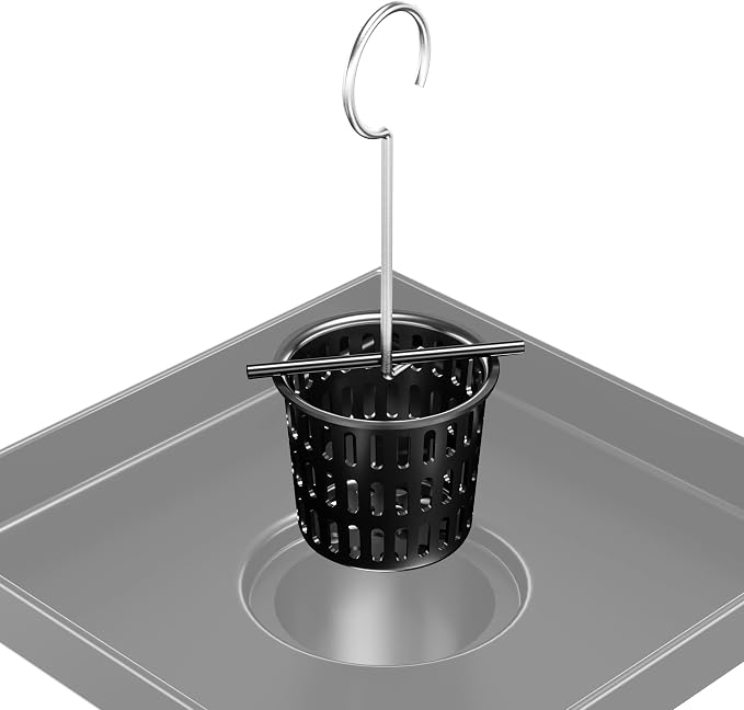 Neodrain Black Strainer-Hook, Only Fit Neodrain Shower Drain | 304 Stainless - Image 5