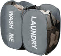 Pack of 2 Pop Up Laundry Hamper, Collapsible Laundry Baskets Dirty Clothes by Aplter