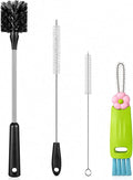 4 Pack Bottle Brush, Long Scrub Cleaning Brushes by ToGeeKa