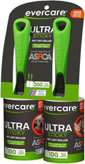 Evercare Pet Hair Lint Rollers All Purpose Use Easy-Tear Sheets Per Roll by Evercare