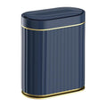 ELPHECO 2 Gallon Sensor Trash Can, Automatic Lid, Midnight Blue Gold | IPX5 by ELPHECOUSA