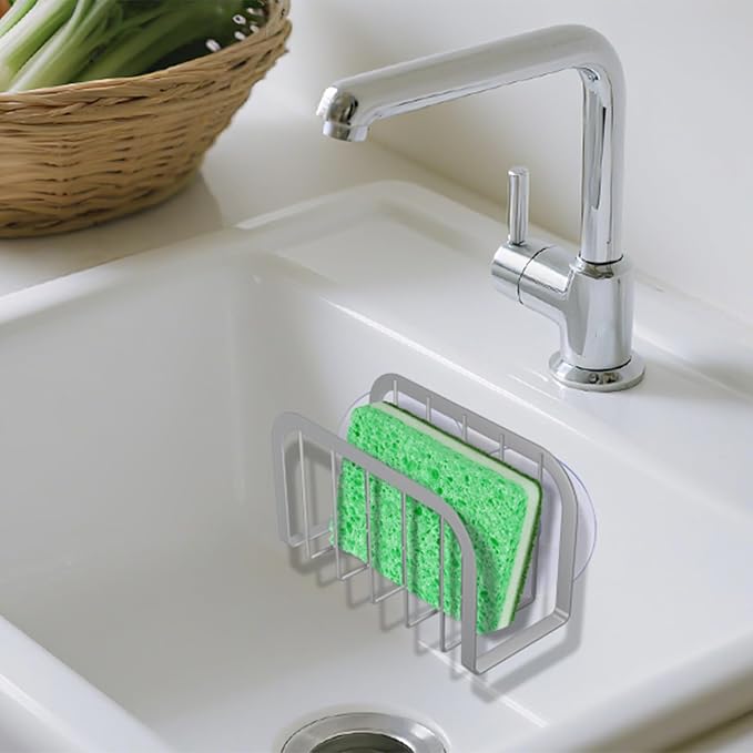 Sponge Holder for Kitchen Sink, Kitchen Sink Caddy - Image 5