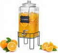 1.5 Gallon Glass Drink Dispenser, Drink Dispensers by Edycur
