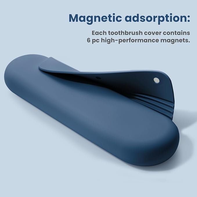Silicone Electric Toothbrush Travel Case, Manual Toothbrush Travel Cover - Image 5