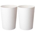 UUJOLY Small Bathroom Trash Can Wastebasket Garbage Can, 2 Pack | Open-Top by UUJOLY