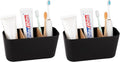 Toothbrush Holders Electric Tooth Brush and Toothpaste Organizer by Heagoale