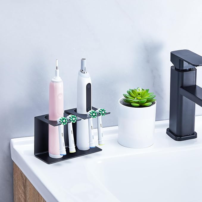 Electric Toothbrush Head Holders Desktop or Wall Mounted Electric Tooth Brush - Image 2