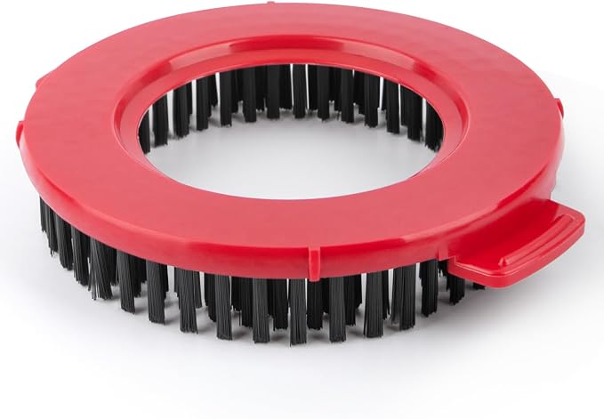 Round Spin Mop Scrub Brush Head by MXZONE