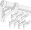 KOLAKO Curtain Rod Bracket, 1 Inch Heavy Duty Curtain Rods Holder Hooks Wall by KOLAKO