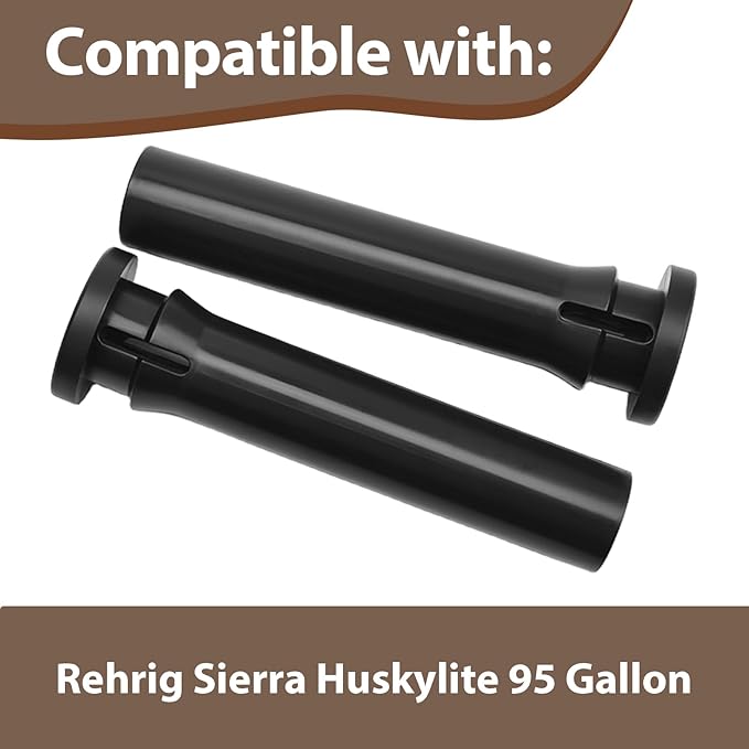 Wheelie Trash Can Bin Lid Hinge Pins Compatible with Rehrig Sierra Huskylite 95 Gallon（2 Pack）