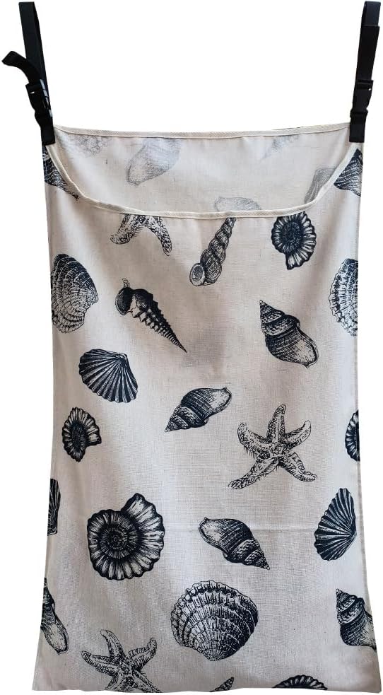 Hanging Laundry Hamper Bag, Stylish Durable Space Saving Laundry Bag by HDHYK