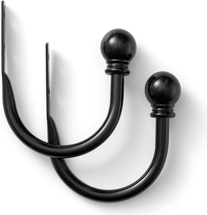 Black Curtain Hooks - Image 8