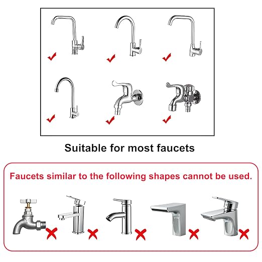 360-Degree Rotating Faucet Filter Sink Water Faucet Filter Water Purifier - Image 2