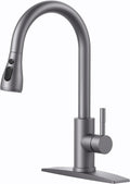 FORIOUS Kitchen Faucets with Pull Down Sprayer, Stainless Steel, Single Handle by FORIOUS