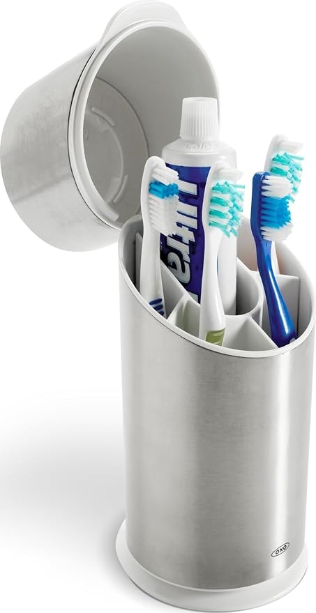 OXO Good Grips Bathroom Toothbrush Holder Set by Unknown