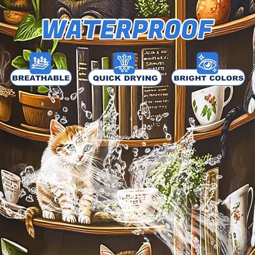 Cute Cat Laundry Basket Bookshelf Animal Oxford Cloth Laundry Hamper - Image 5