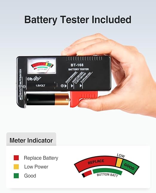 Small Battery Organizer Storage Case - Image 3