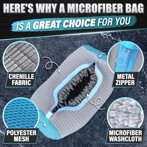2 Pcs Reusable Shoe Washing Machine Bag, XXL - Image 3