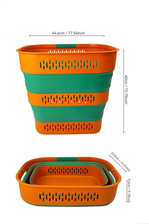 SAMMART 38L Collapsible Laundry Basket - Image 8