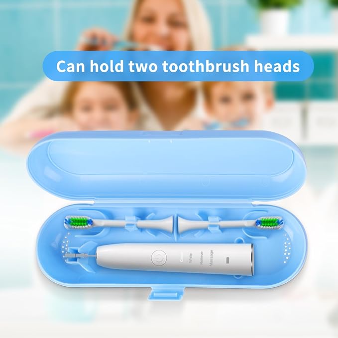 Fowecelt 2 Pack Electric Toothbrush Travel Case - Image 4