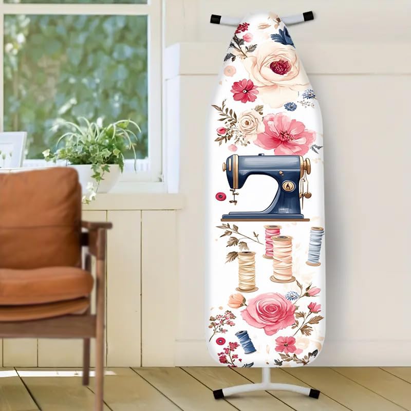 Nuxovilar Sewing Machine Ironing Board Cover 15x54 Inches Polyester - Image 2