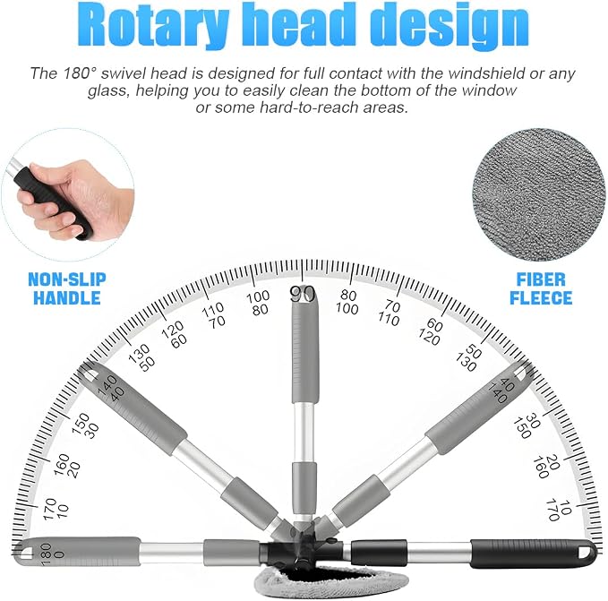 Extendable Car Windshield Cleaning Tool - Image 3