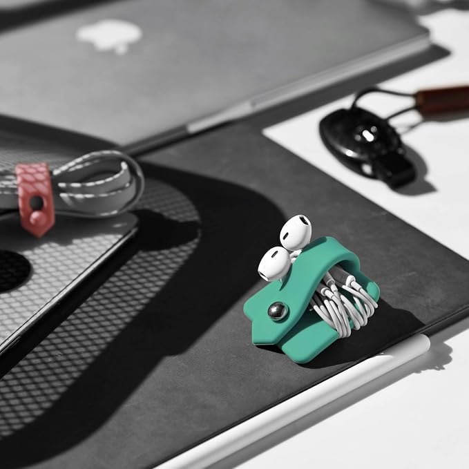 Cord Organizer Tangle-Free Earphone Organizer Headphone Earphone Cable - Image 8