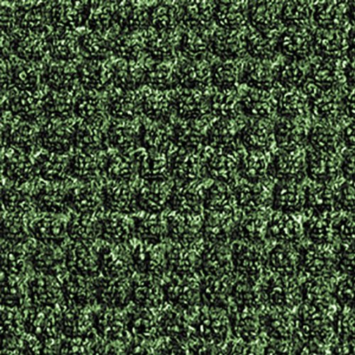 Guardian WaterGuard Indoor/Outdoor Wiper Scraper Floor Mat, Rubber/Nylon, 4'x14', Green