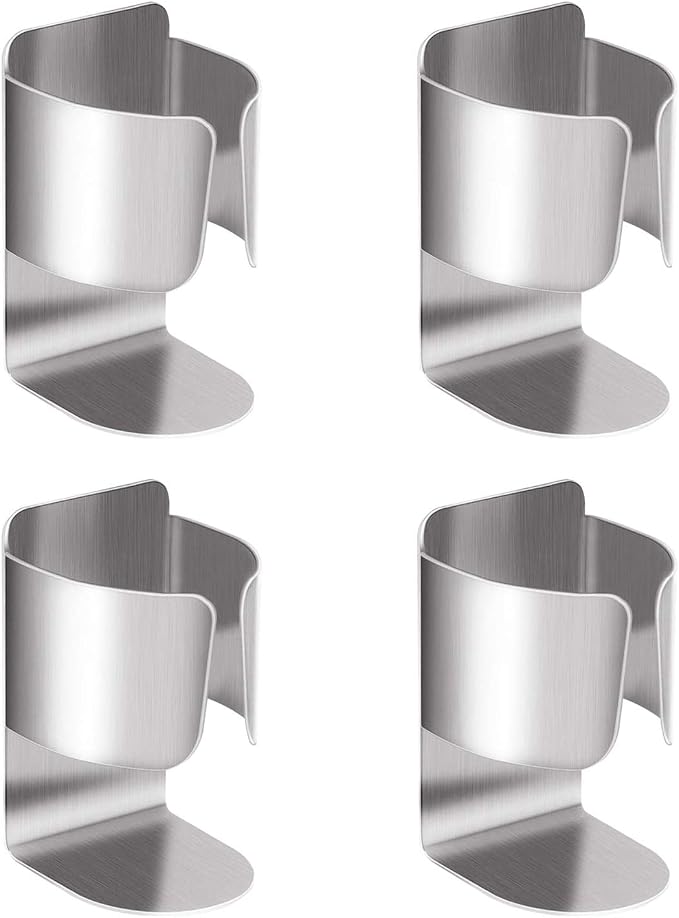 Electric Toothbrush Holder, 304 Stainless Steel Wall Mounted Self Adhesive by YURINJEE