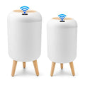 Pukomc 2 Pack Automatic Trash Can 12L /3 Gallon and 10L /2.64 Gallon | Bathroom by Pukomc