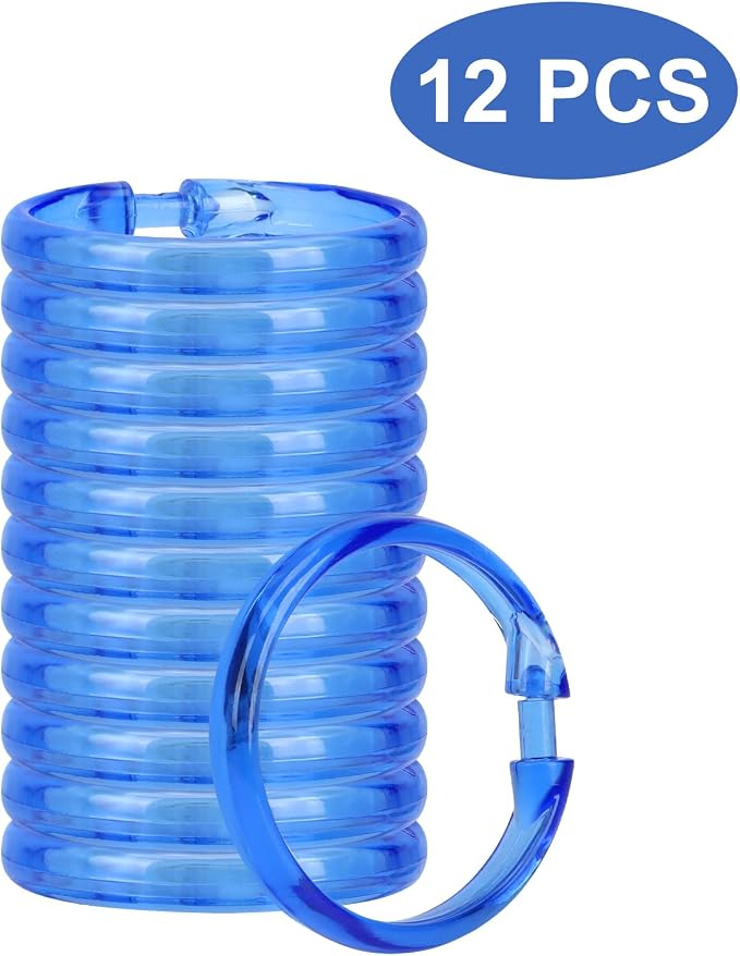 Blue Shower Curtain Hooks - Image 7