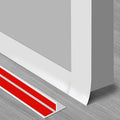 Benory T-Shaped Silicone Door Weather Stripping, 1.38" W x 20 ft | T-shaped by Benory