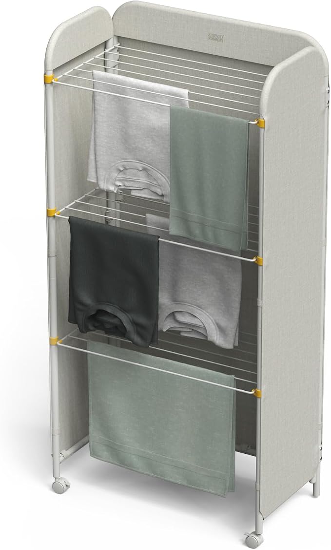 Joseph Joseph Eclipse 3-Tier Adjustable Laundry Drying Rack, Integrated Fabric by Unknown