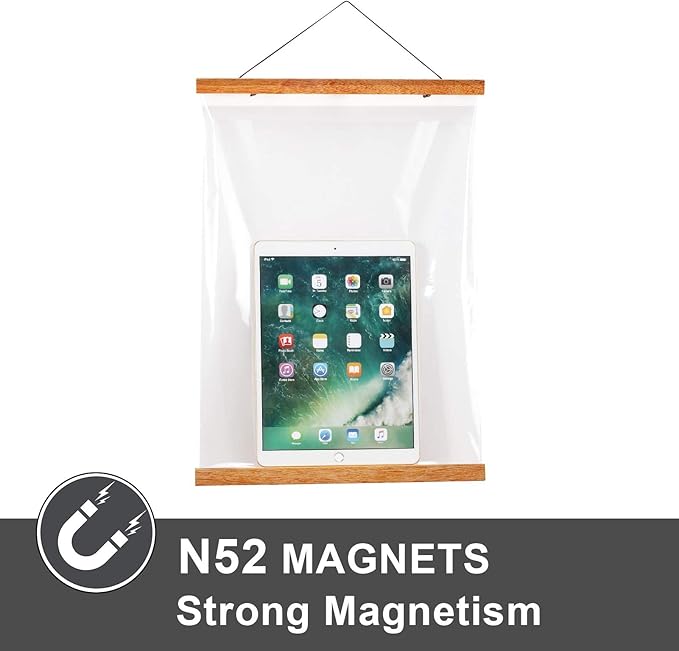 WITCOLOR Magnetic Poster Hanger Frame, 20" Wide Magnetic Hanging Frames 20x28 20x30 20x20 20x16 20x24 Magnet Poster Holder for Wall Hang Poster