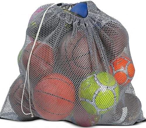 Mesh Equipment Bag, Adjustable, Cord Closure by Handy+Laundry