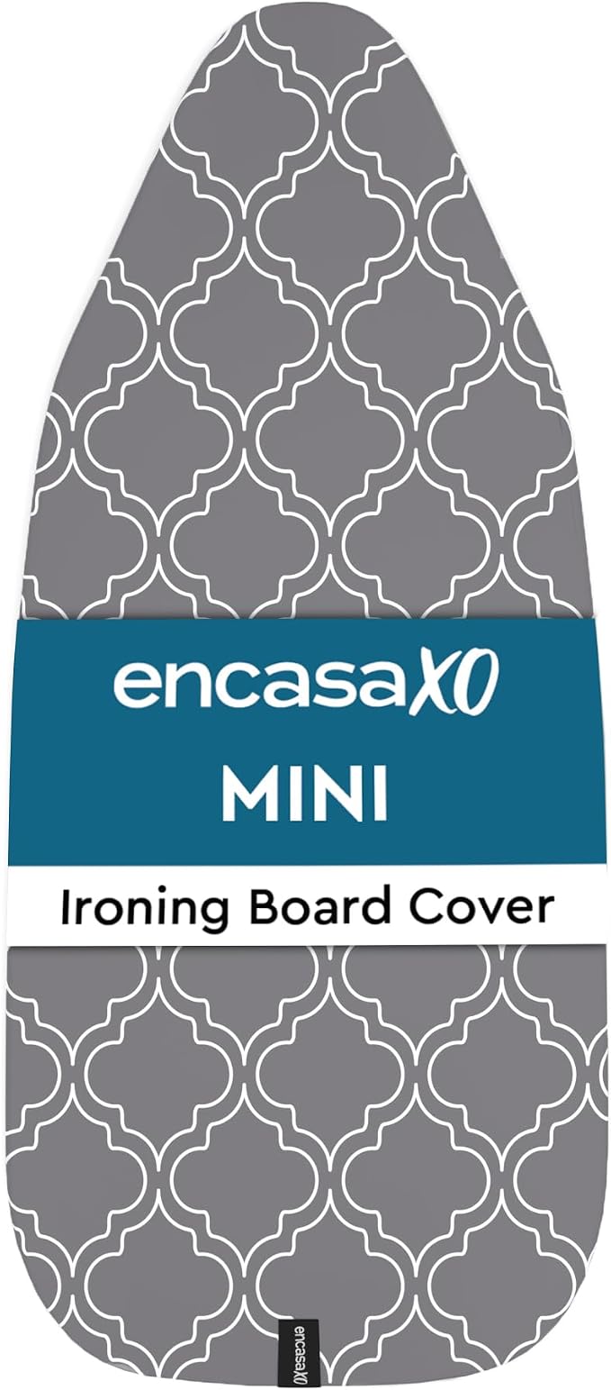 Encasa XO Ironing Board Cover and Pad, Thick Felt 28"x12" by EncasaXO