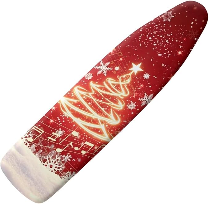 Christmas Tree Ironing Board Cover and Pad 15x54 Inch Standard Size Iron Board by Unknown