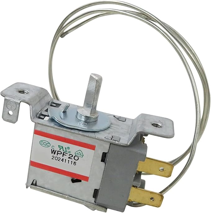 Mini Fridge Thermostat Universal WPF-20 Freezer Thermostat Controller Compatible for wpf16 and wpf18, Control Temperature of Fridge, Freezer, Display Cabinet, Congealer, Beverage Cooler