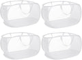 4 Pack Collapsible Laundry Baskets, Foldable Laundry Basket by Bemkoo