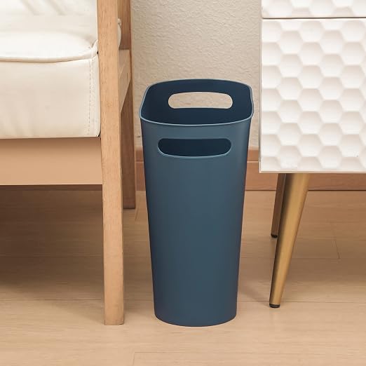 rejomiik Small Trash Can, Slim Garbage Can Plastic Waste Basket - Image 4