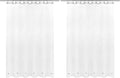 Barossa Design Frosted Shower Curtain Liner by BarossaDesign
