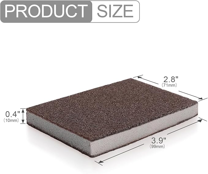 Krisler Carborundum Sponge Nano Emery Sponges - Image 3